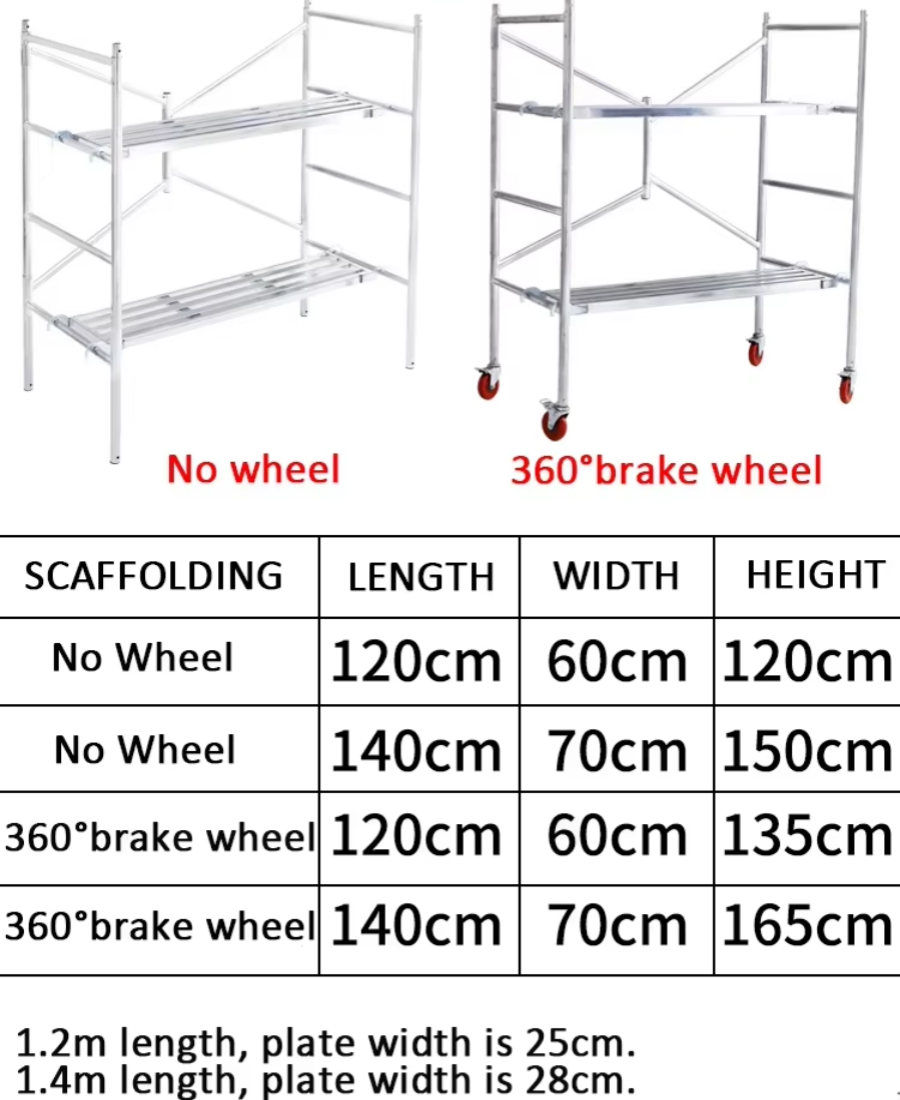 Foldable scaffolding007