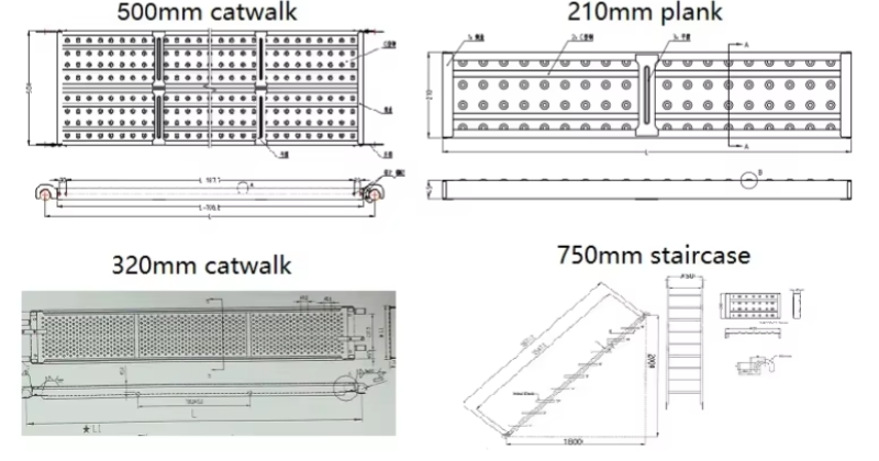 Scaffold Catwalk006