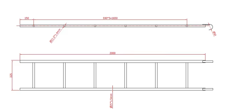 Scaffolding ladder009