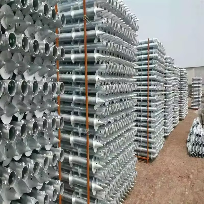 solar ground screw pile 22