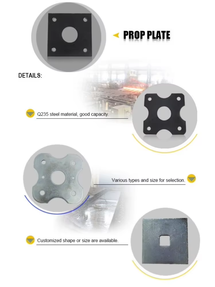 steel prop base plate012